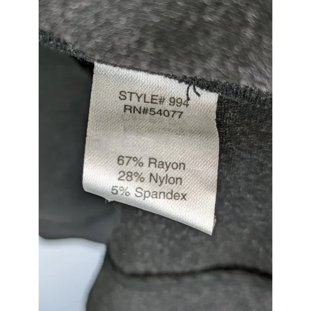 Cabi Coat Lisbon Topper Ponte Classic Neutral Minimalist Gray #994 Size XS